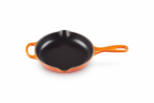 Skillet en Fonte Émaillée Rond 20 cm Volcanique